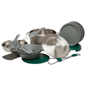 ست قابلمه و ظروف استنلی اورجینال مدل BASE CAMP COOK SET به گنجایش 3.5 لیتر
