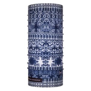 دستمال سر و گردن (اسکارف) باف مدل KURZEME DARK NAVY